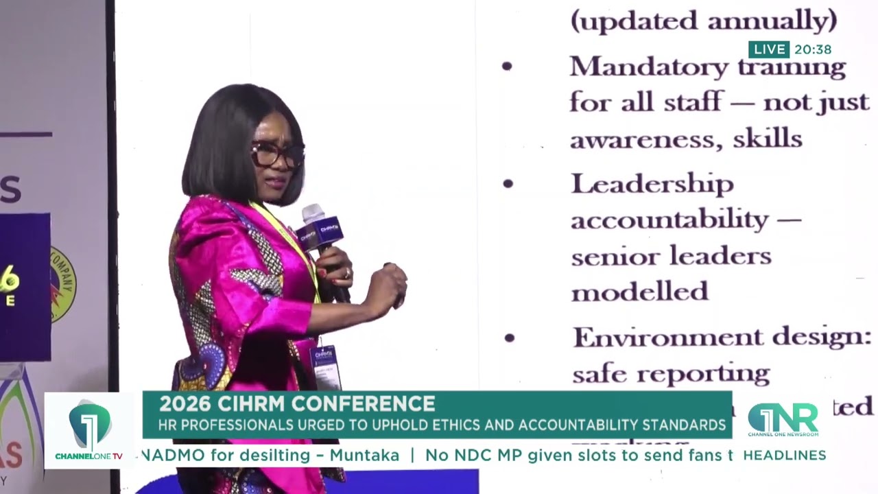 CIHRM Ghana Urges HR Professionals to Uphold Ethics and Accountability