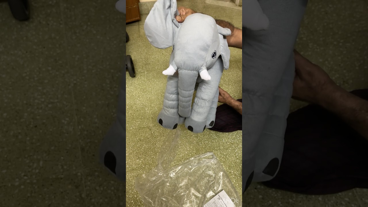 Elephant Soft Toy Plush Unboxing📦