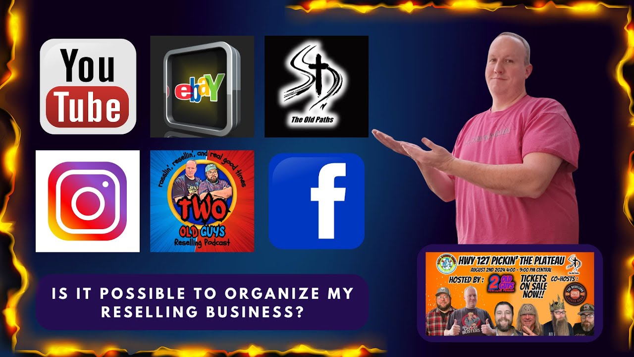 Lets Get That Reselling Space Organized... Again!