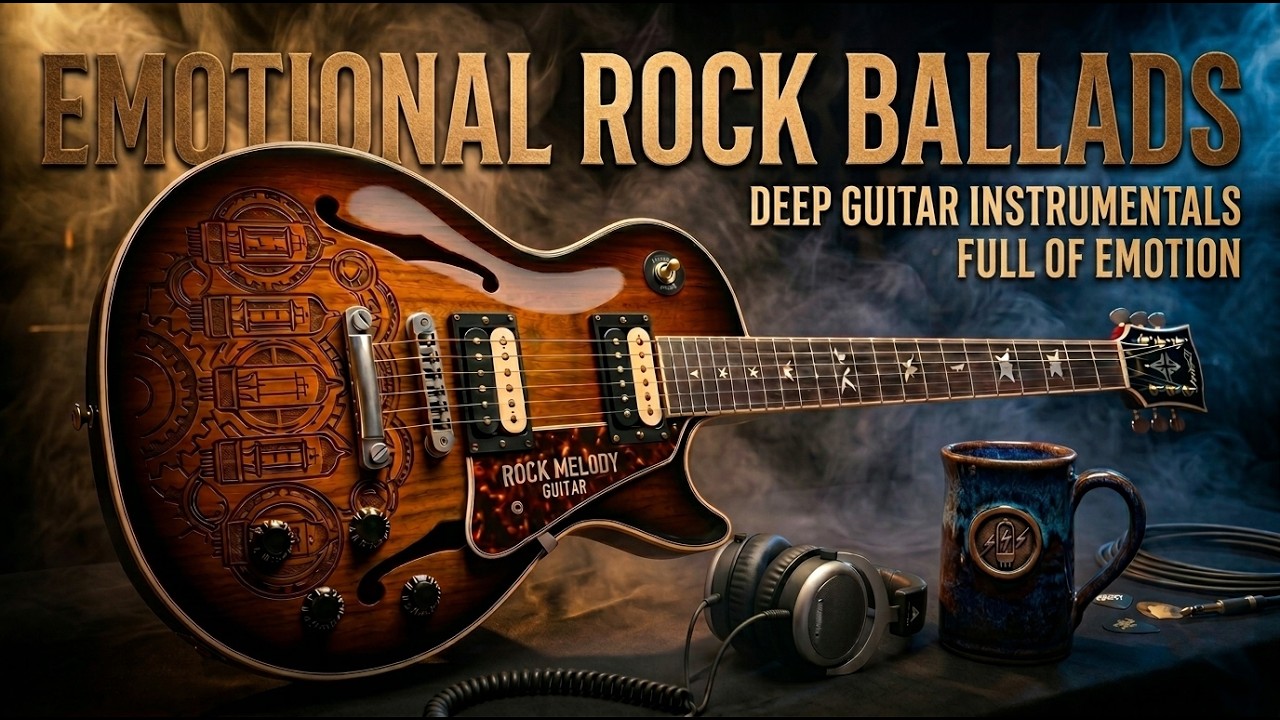 Emotional Rock Ballads - Deep Guitar Instrumentals Full of Emotion