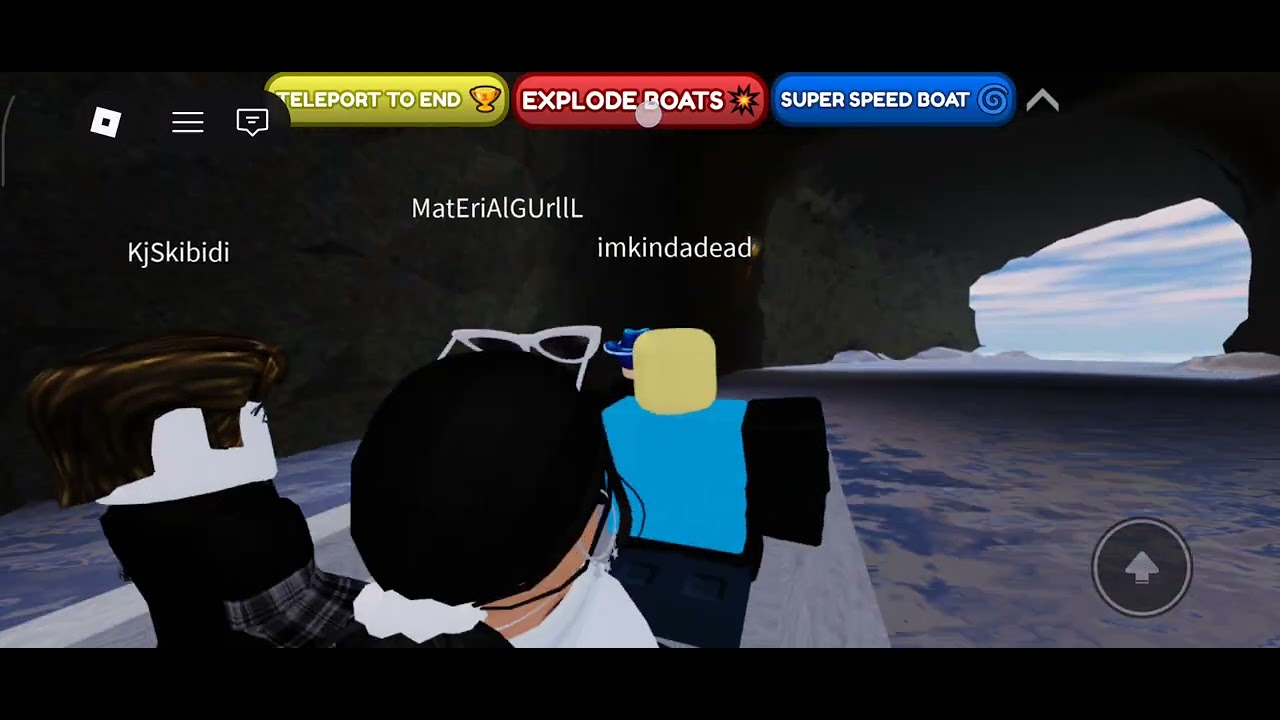 Paseo en barquitos con gente random