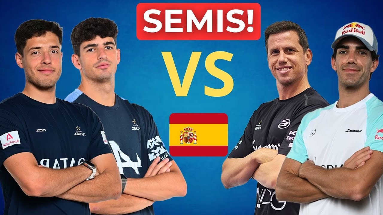 Malaga Premier Padel P1 Semifinales | Tapia-Coello VS Paquito Navarro-Juan Lebrón