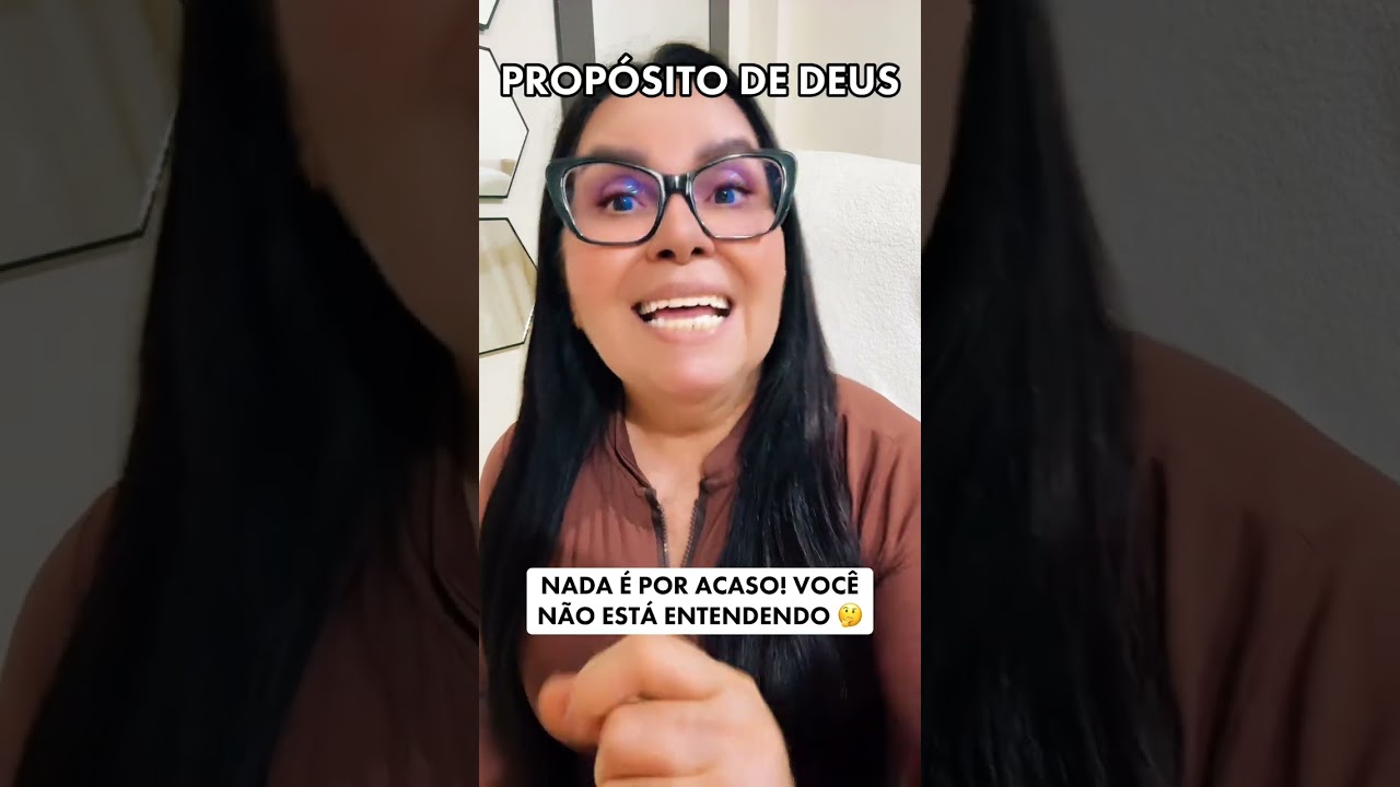NADA É POR ACASO! VOCÊ NÃO ESTÁ ENTENDENDO 🤔