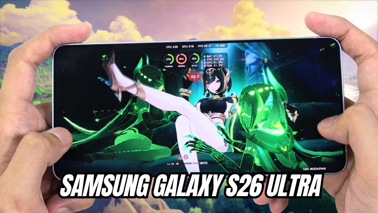 SAMSUNG S26 ULTRA Test Game GENSHIN IMPACT Max Graphics | Snapdragon 8 Elite Gen 5