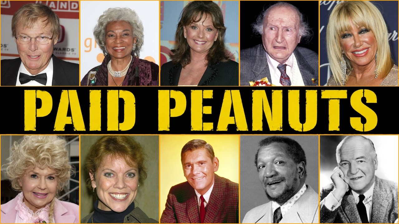 15 Classic TV Stars Paid PEANUTS While Their Shows Made Millions