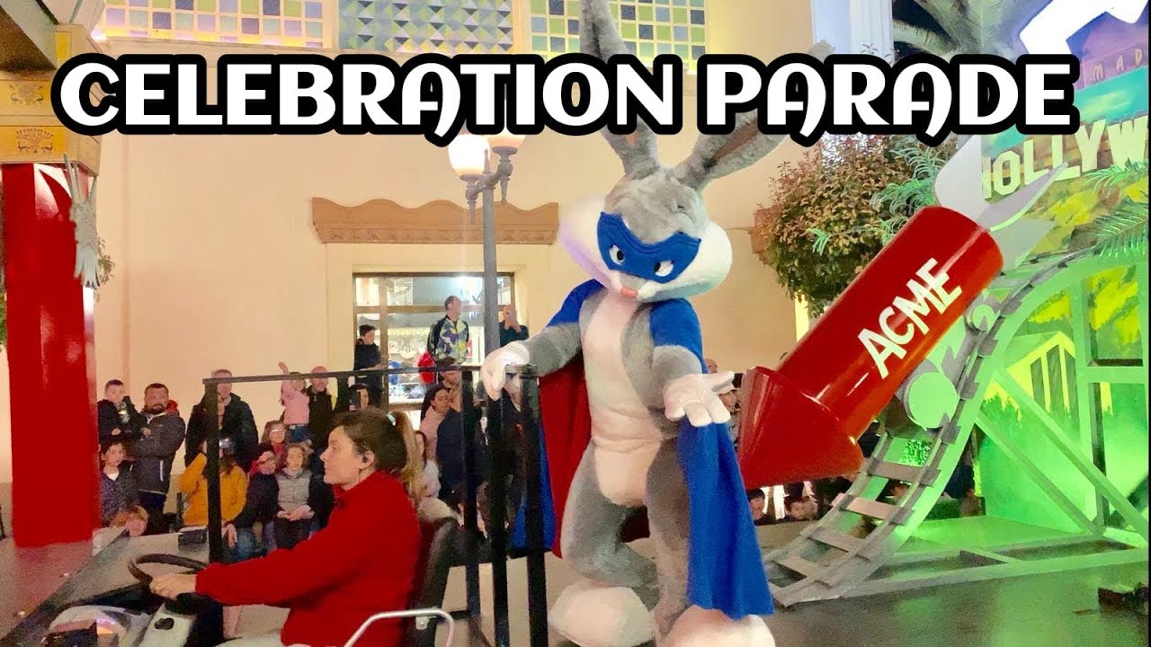 [4K] PARQUE WARNER 2019 - CELEBRATION PARADE