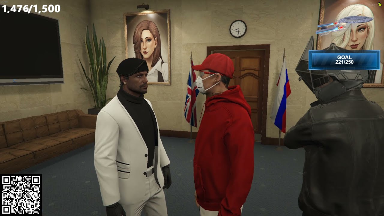 Lang and Andi find out about Denzel's office paintings