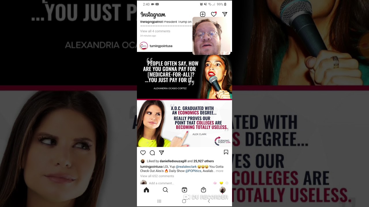 AOC Graduated With An Economics Degree - Danny the Man Parker