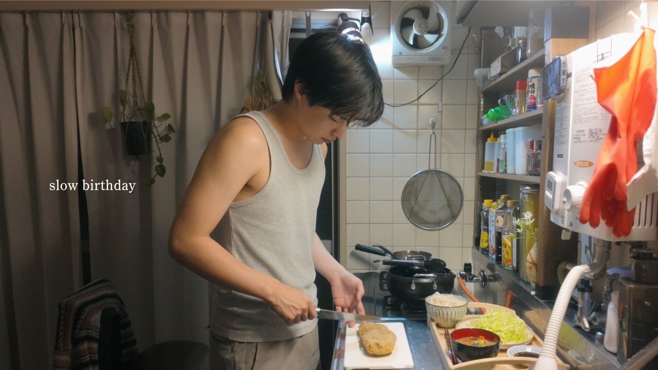 26歳一人暮らし｜歳を重ねた日、好きなだけ自分の好物をたくさん食べる夜の記録🕯️