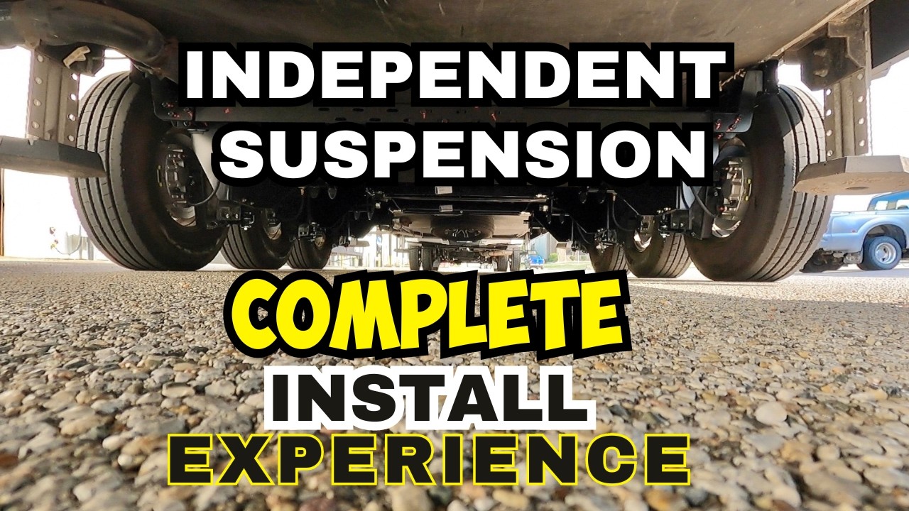 MORryde Independent Suspension System COMPLETE RV Installation & Camping EXPERIENCE