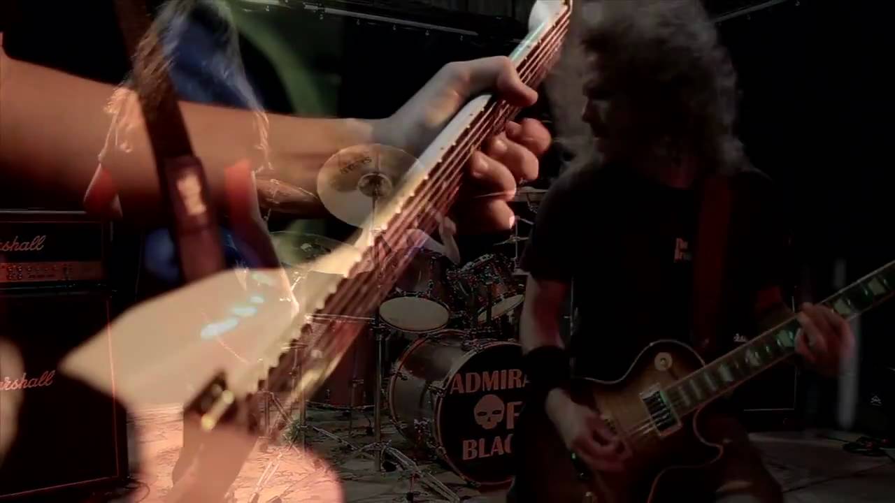 ADMIRAL OF BLACK - "Bitten By The Rattlesnake" official music video