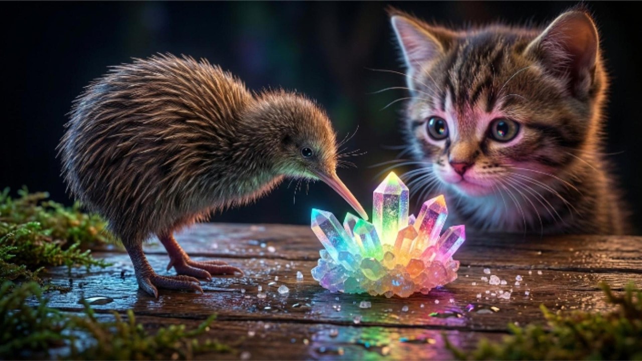 What Happened When the Kiwi Touched the Crystal?