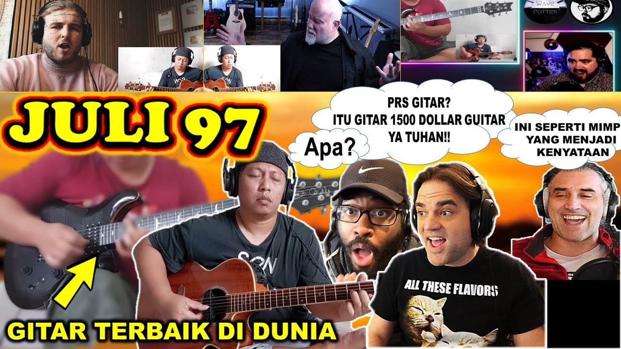🎸SEPERTI MIMPI YANG MENJADI KENYATAAN, DIA MENGGUNAKAN GITAR LISTRIK UNTUK PERTAMA KALI | ALIP BA TA