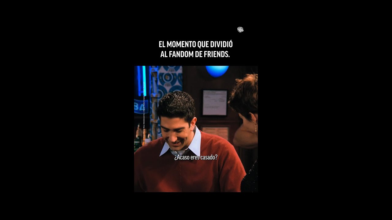 ¿Ross y Rachel estaban en un break? 💔  Revive este y más momentos de #Friends en @hbomaxlat