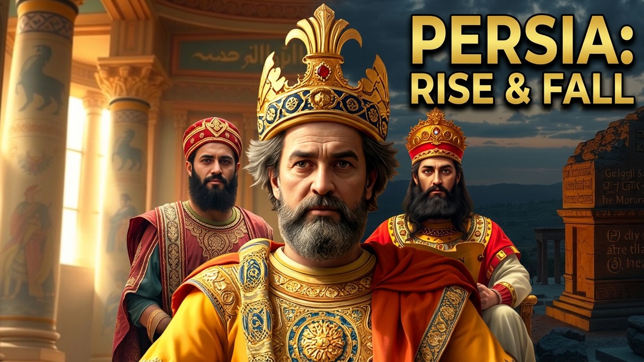CAŁE Imperium Perskie od Cyrusa do upadku | Pełna historia