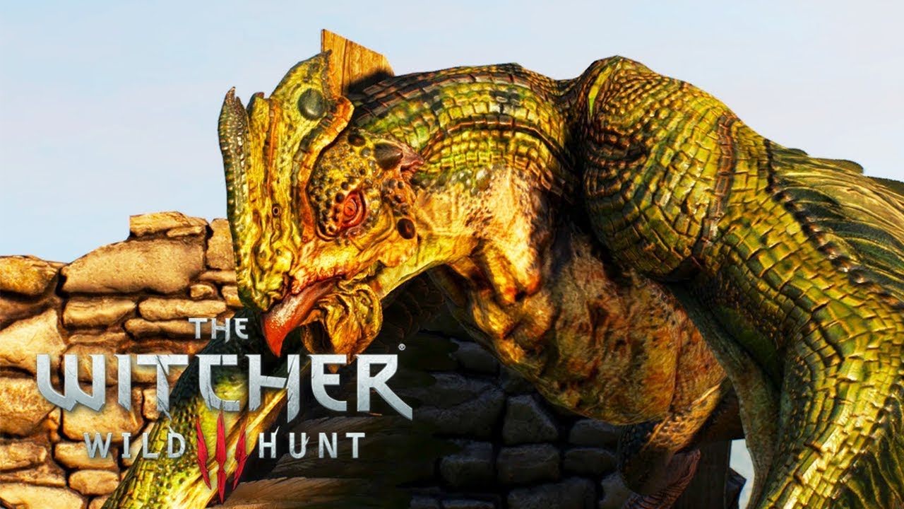BASILISK BOSS FIGHT - The Witcher 3: Wild Hunt