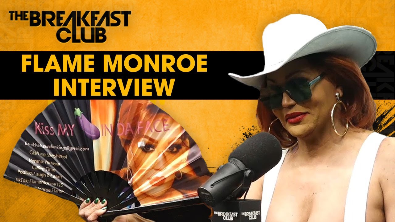 Flame Monroe Talks 'Netflix Is A Joke,' LGBTQ+, Dave Chappelle, Rolonda Watts, Biden Vs. Trump +More
