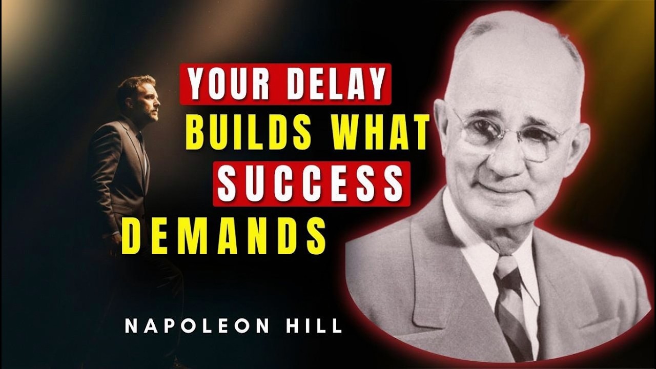 Sometimes The Delay Is The Very Thing That Develops You | Napoleon Hill