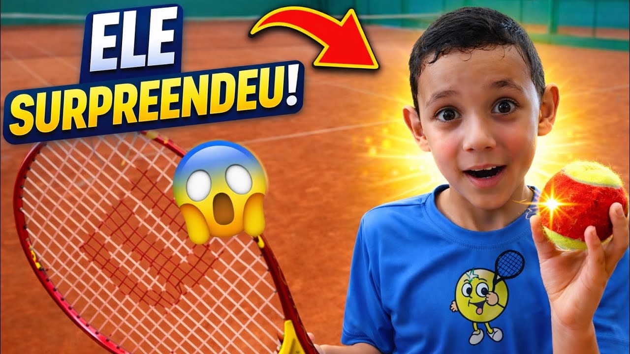 ELE SURPREENDEU 😱🎾