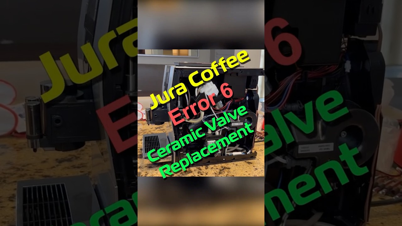 Jura Coffee Ceramic Valve Replacement