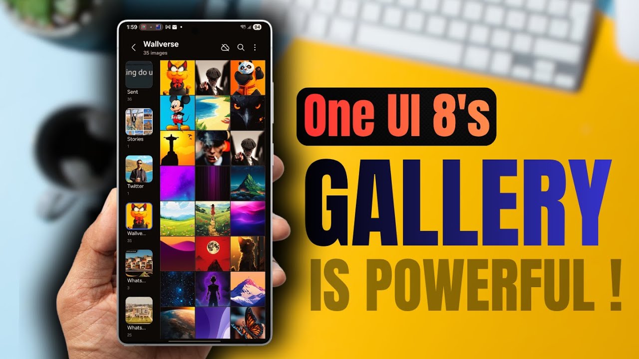Галерея One UI 8 просто НЕВЕРОЯТНО МОЩНАЯ! Вам нужно это знать!