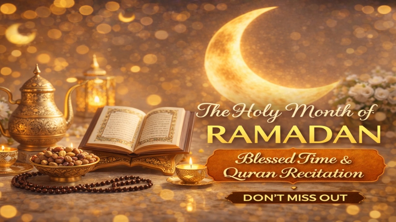 The Holy Month of Ramadan 🌙 | Peaceful Quran Recitation & Spiritual Reflection | رمضان كريم