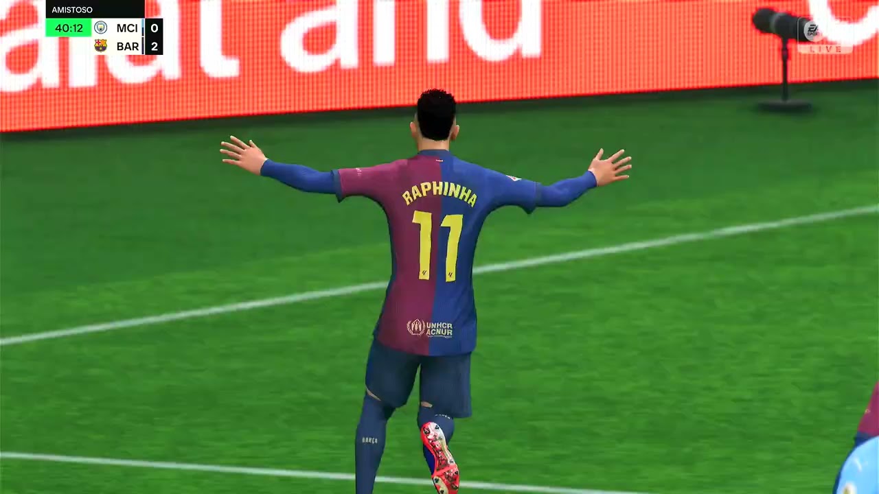 Manchester City vs FC Barcelona Xbox Series X Full hd