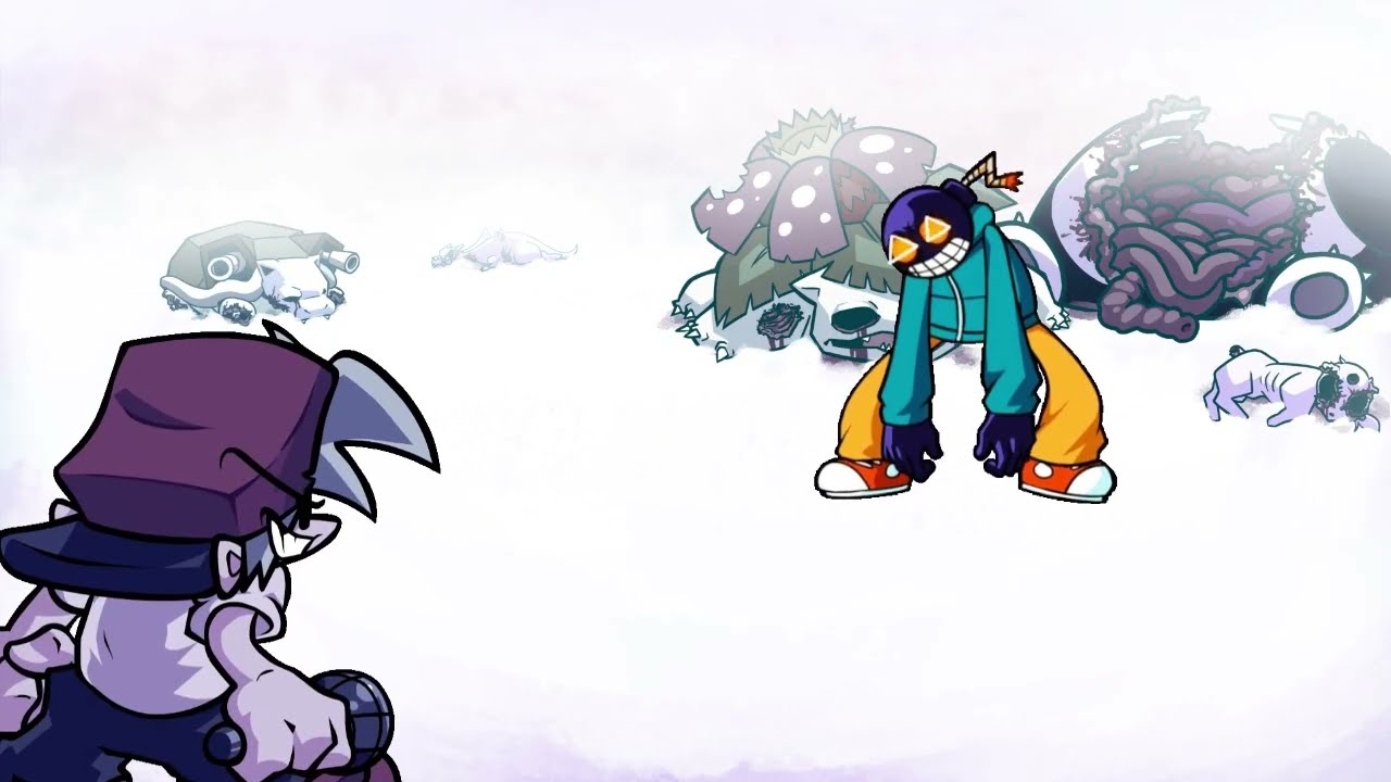 Frostbite, но её поют Boyfriend и Whitty (кавер AI)