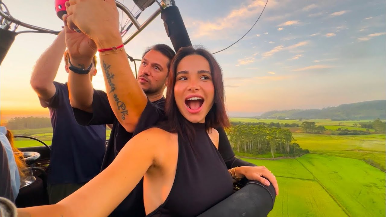 VIVI UMA EXPERIÊNCIA INACREDITÁVEL DE BALÃO - Bru