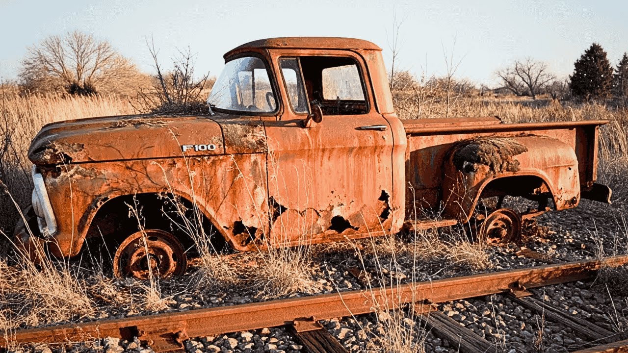 ASMR Restoration – Abandoned Ford F-100 Pickup Brought Back From Rust