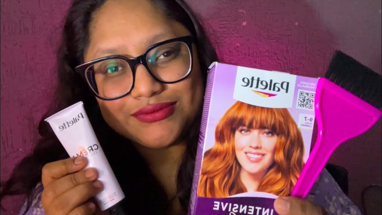 ASMR ROLEPLAY TE PINTO EL CABELLO 