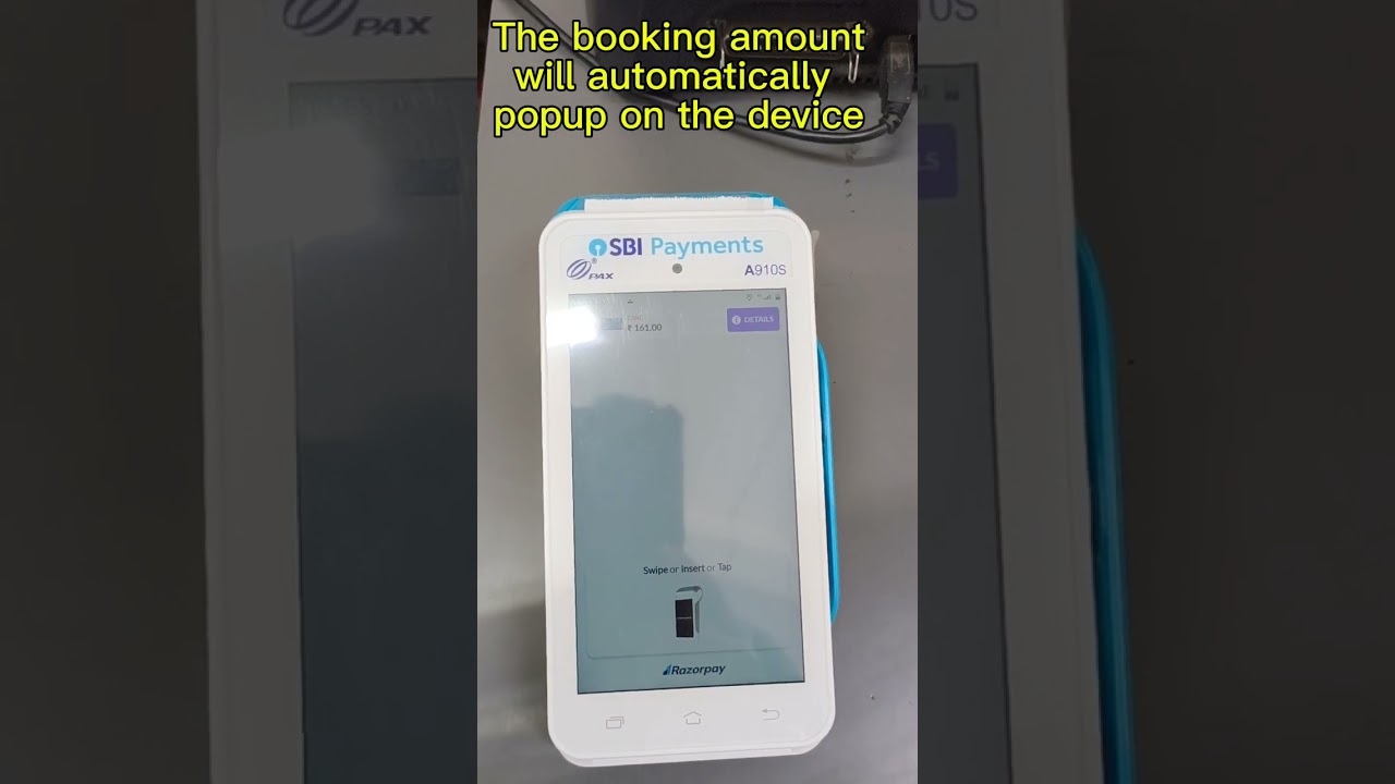 HOW TO SETUP SBI POS DEVICE AT COUNTER