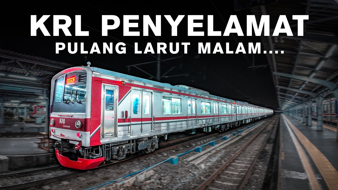 Begini Rasanya Naik KRL Terakhir Jakarta - Depok
