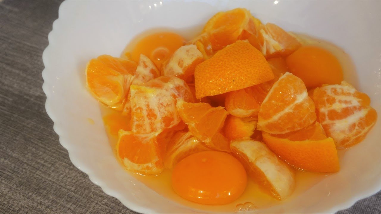 Take 3 Mandarins and Make Delicious Cake ! Spongy Fragrant Dessert ! Orange Cake Recipe ! Easyvideo