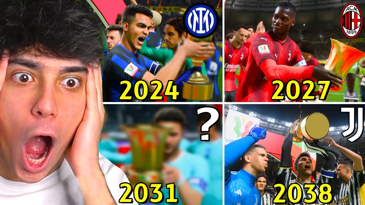 ⚽ Ho simulato la SERIE A fino al 2039