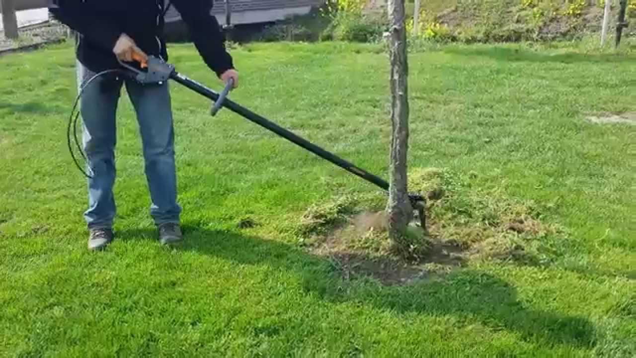 Pellenc schoffel op accu, tot 3 dagen werken op  1 accu.