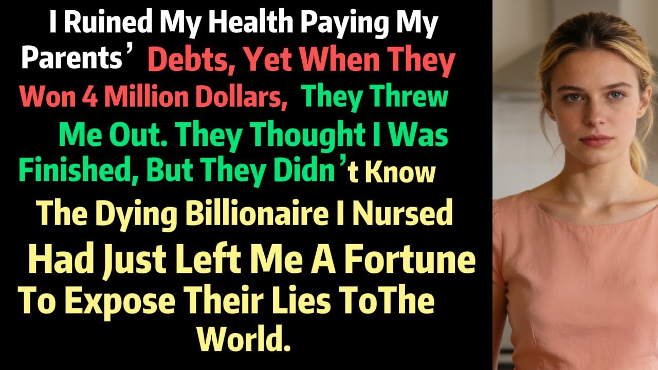 I Paid Off My Parents’ $847K Debt—They Won the Lottery and Blocked Me. Then Karma Hit Hard.#Revenge