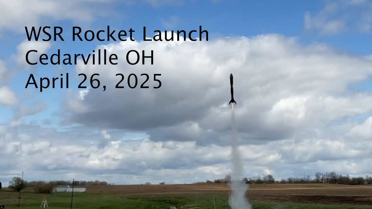 Wright Stuff Rocketeers - April 26th 2025 - My launches