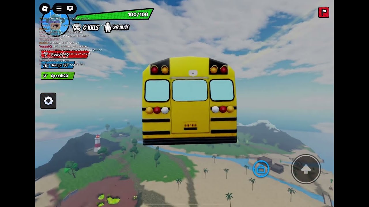 GET THESE ANNOYING TEAMERS KICKED 😭😭😭 (Also, why does the bus have a ':/' expression?)