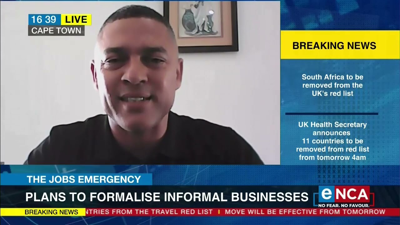 Plans to formalise informal businesses