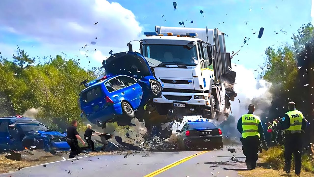 Dangerous Idiots Truck & Heavy Equipment Fails Compilation | Extreme Truck Idiots at Work 2025