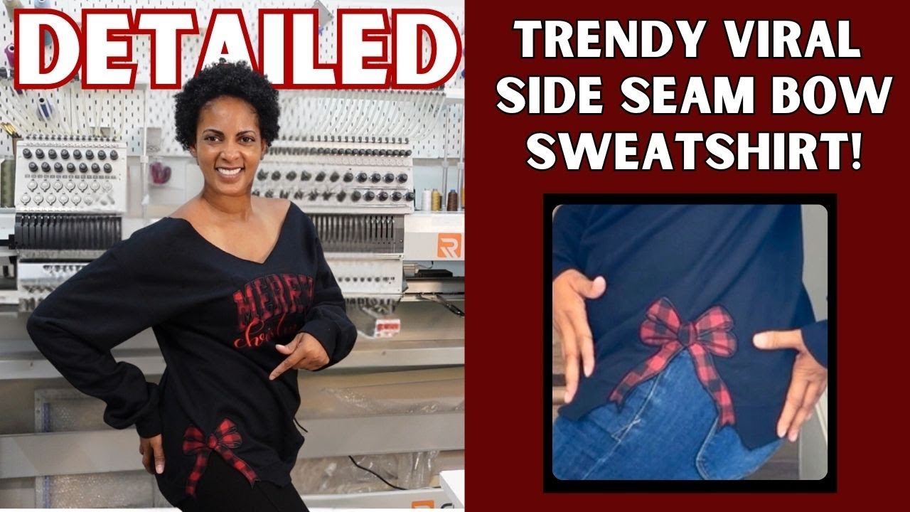 How To Master The Trending Viral Side Seam Bow | Step by Step Detailed Tutorial to Make you Money!