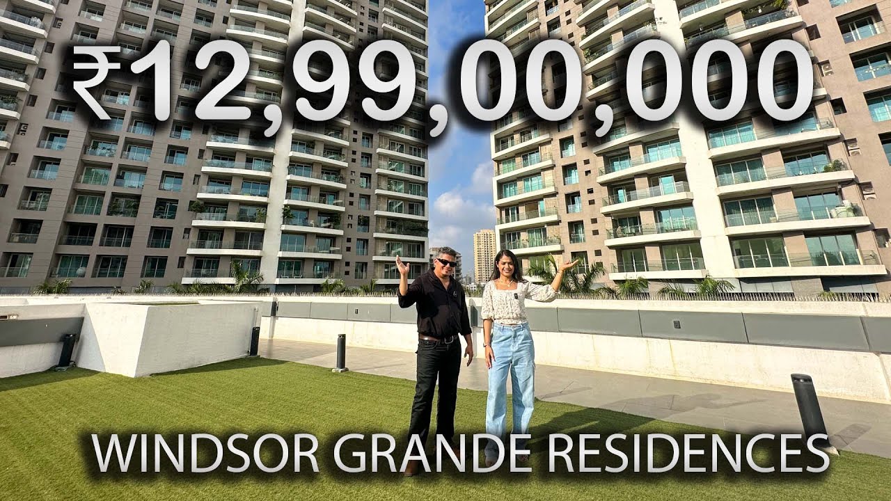 TOUR of Mumbai's BEST Property WINDSOR GRANDE RESIDENCE in Andheri West