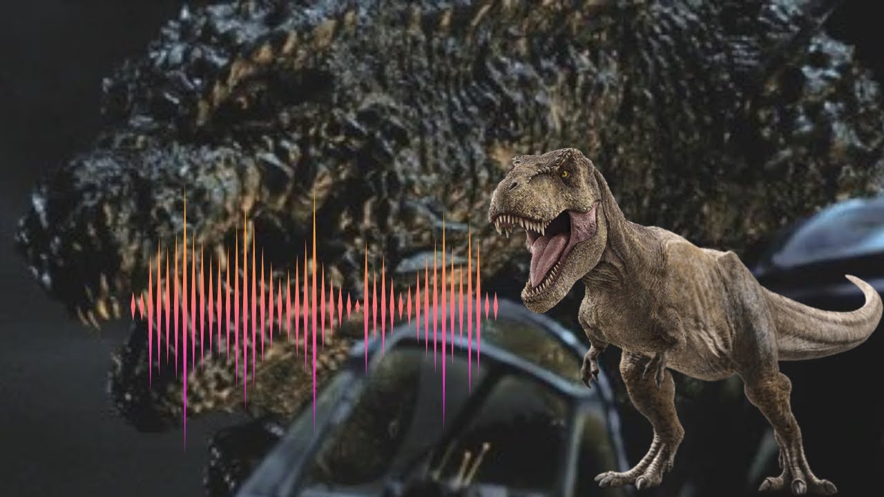 Minus One Godzillasaurus w/ Jurassic Park T-rex Sound Effects