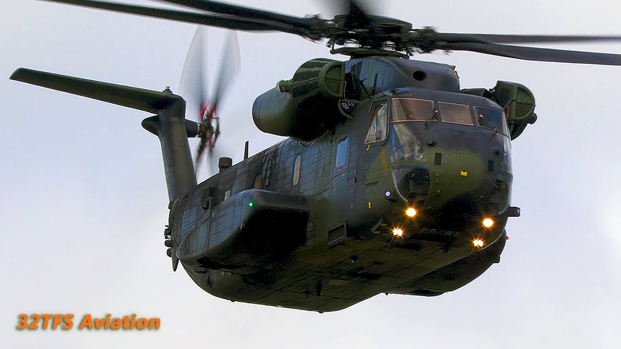 [4K] German CH-53 Incredible Aerobatic Maneuvers | Bückeburg 