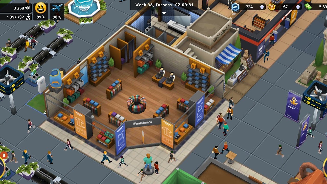 How it works: Fashion Shop | Airport Simulator Tycoon: First Class