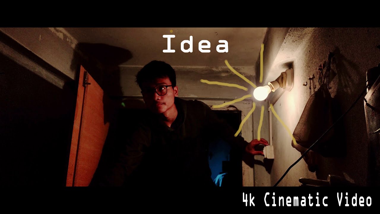 An Idea | 4k cinematic video | Redmi note 9 pro