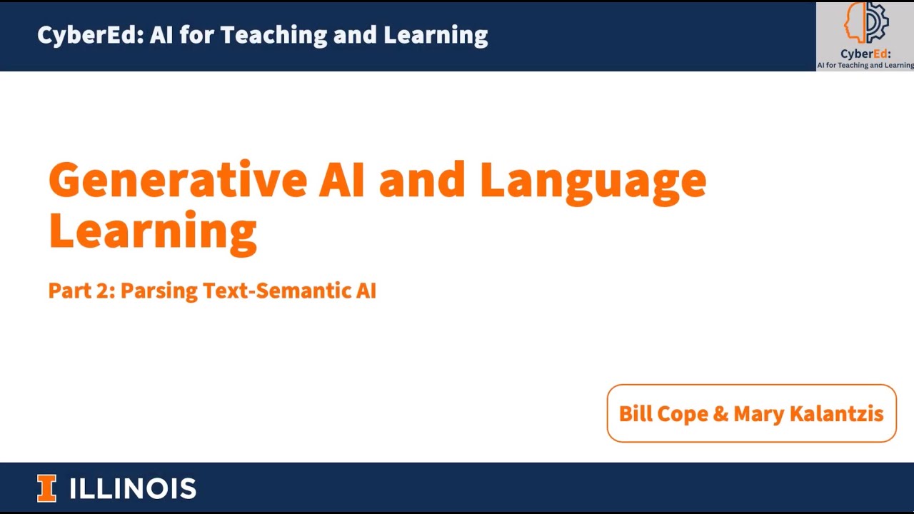 Generative AI and Language Learning - Part 2: Parsing Text-Semantic AI