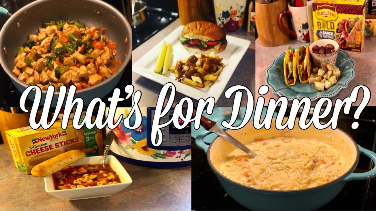 What’s for Dinner?| Easy & Budget Friendly Family Meal Ideas