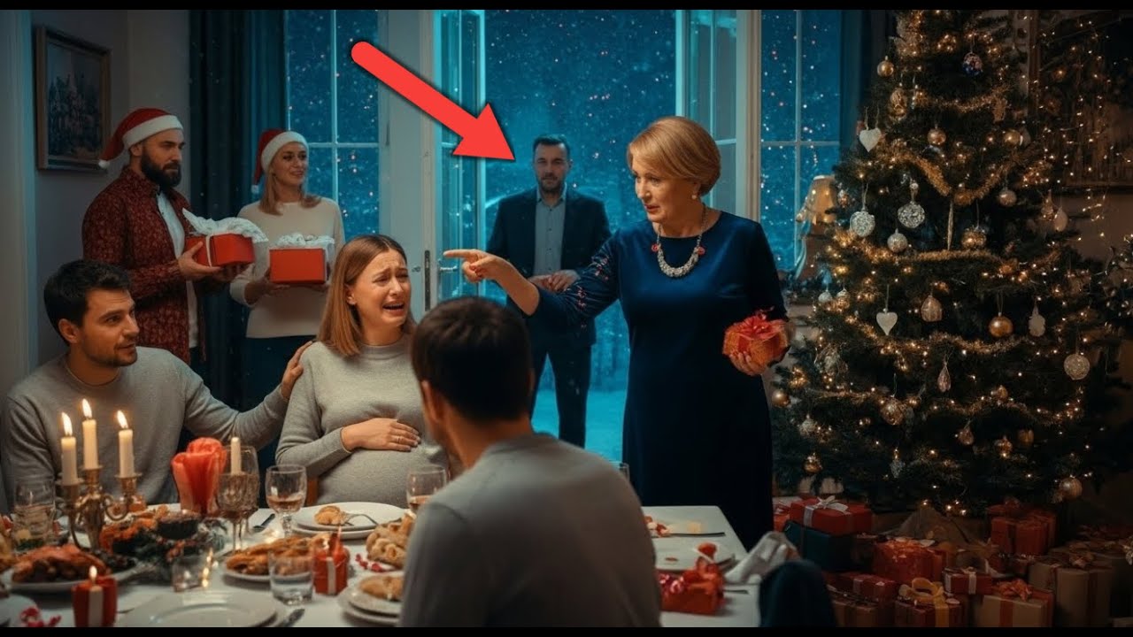 Na Święta teściowa obdarowała wszystkich oprócz ciężarnej synowej.Gdy wszedł jej ojciec,sala zamarła